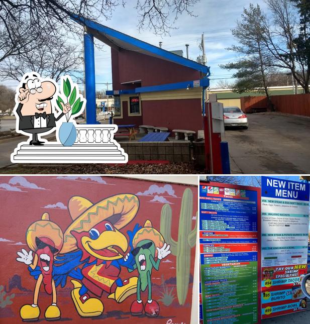 Burrito King, 900 Illinois St in Lawrence Restaurant menu and reviews