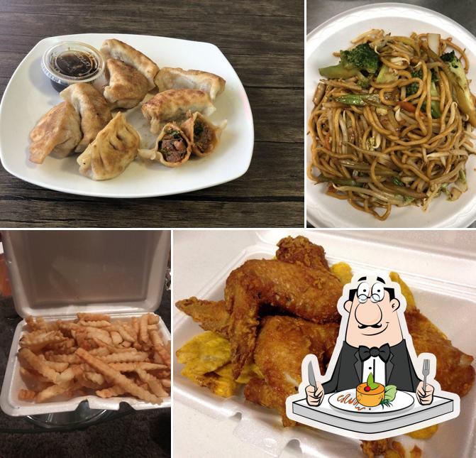 Еда в "Hunan Wok"