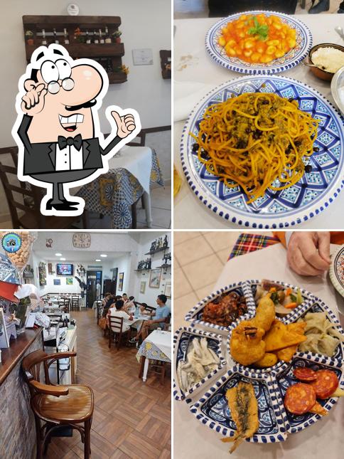 Gli interni di La Tavernaccia
