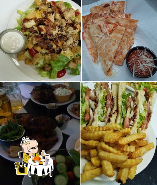 Meals at AJ's Sports Grille & Smokehouse