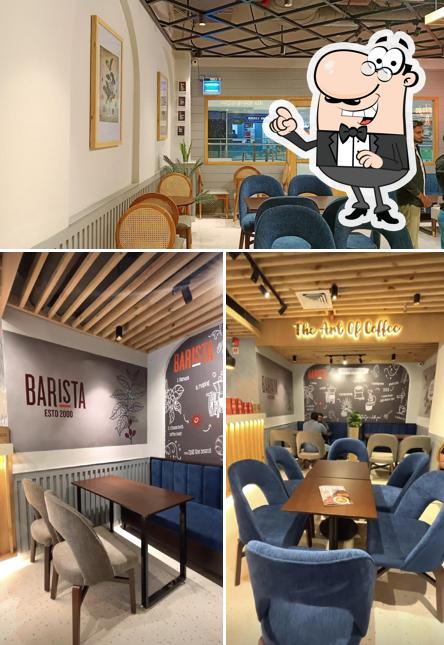 Check out how Barista Coffee - Best Coffee Cafe in Bareilly Top Cafe in Bareilly Cappuccino Coffee in Bareilly looks inside