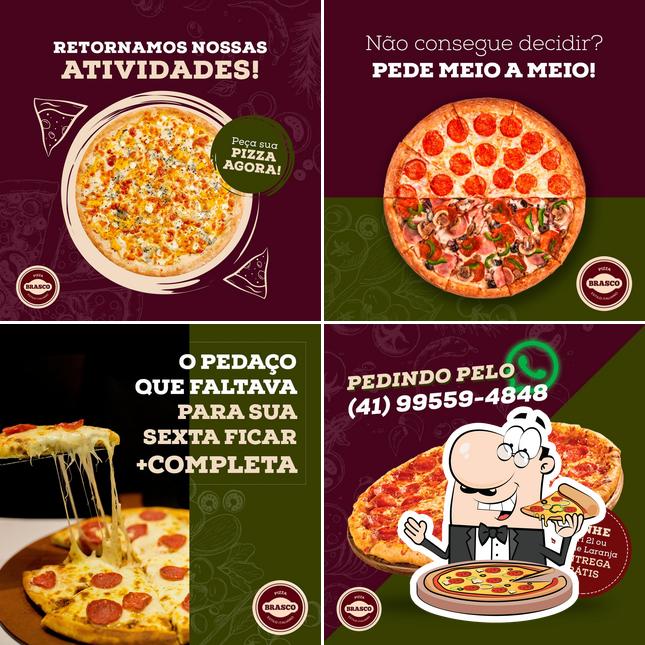 Consiga diversos variedades de pizza