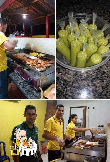 Platos en Gmar lanches