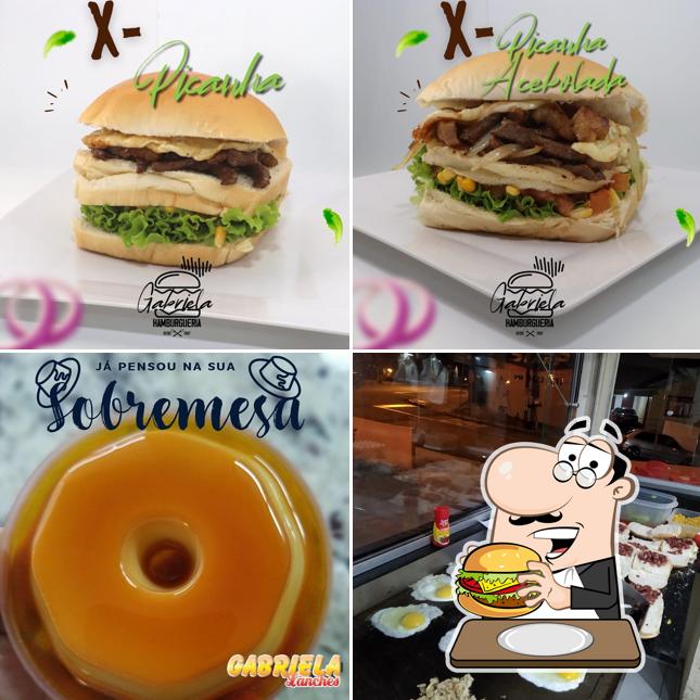 Gabriela Hamburgueria e lanches provê uma variedade de opções para os amantes dos hambúrgueres