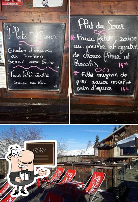 Découvrez le menu du jour sur le tableau