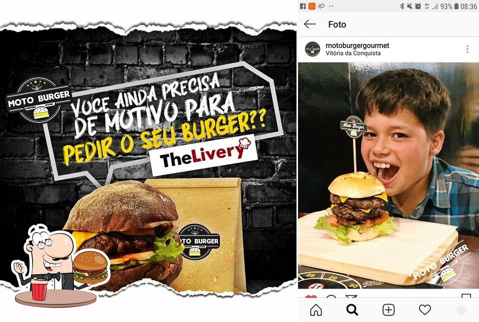 Os hambúrgueres do Moto Burger irão satisfazer diferentes gostos