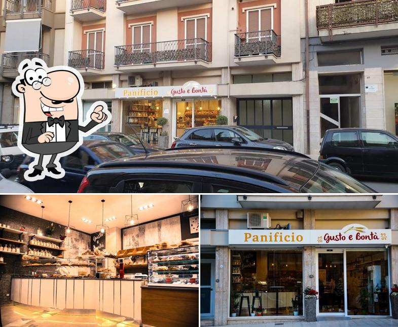 Gli esterni di Panificio Gusto e Bontà