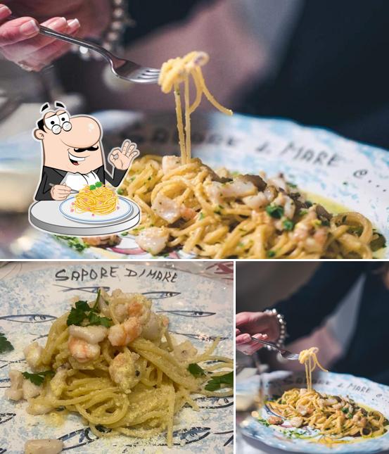 Spaghetti alla carbonara al Sapore Di Mare E Oltre