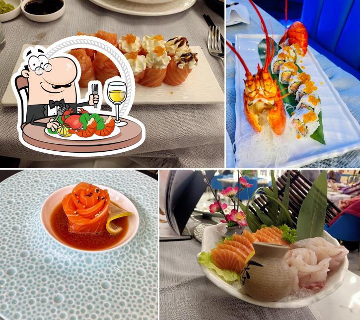 Ordina la cucina di mare a Sushi Sky