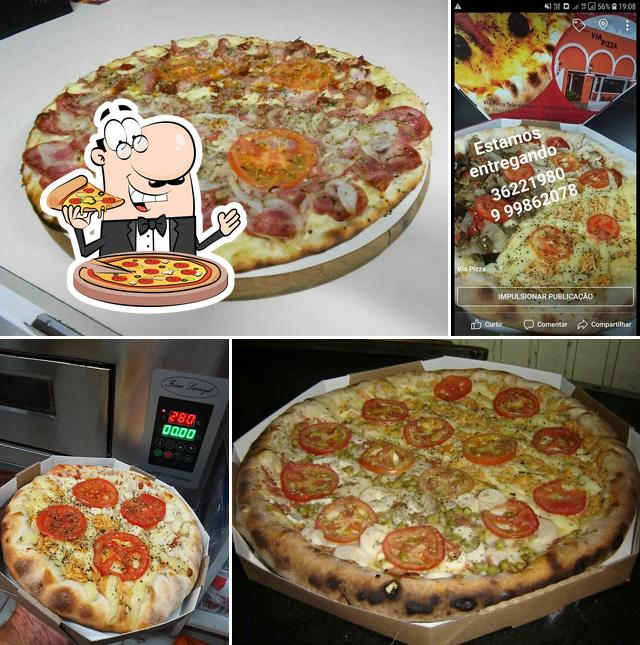 Try out various variants of pizza