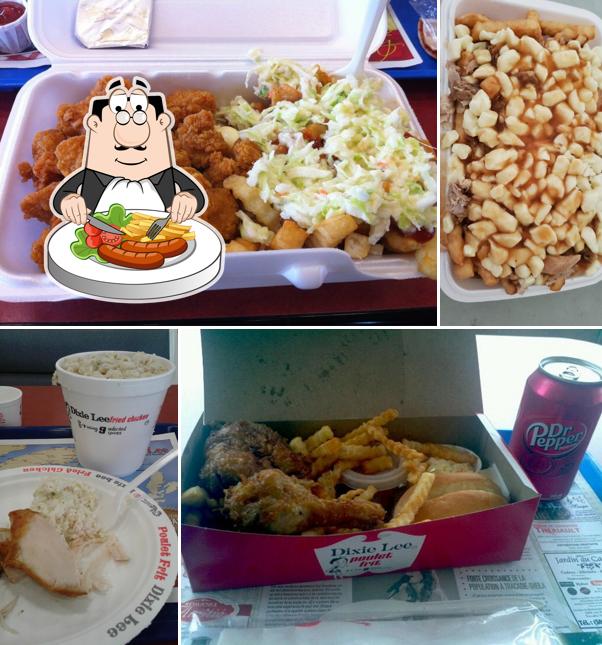 Food at Dixie Lee Tracadie