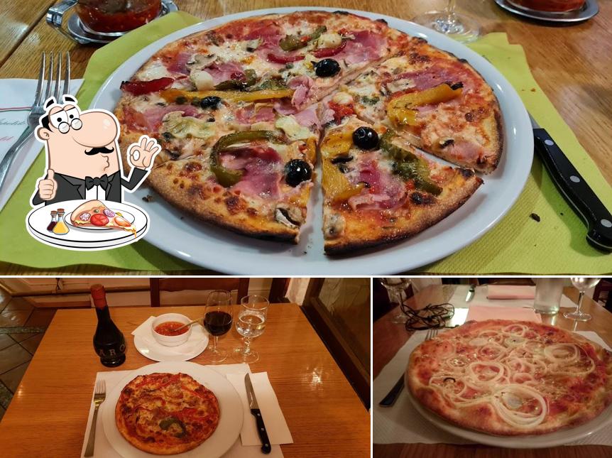 Choisissez des pizzas à Ristorante Pizzeria Testarossa