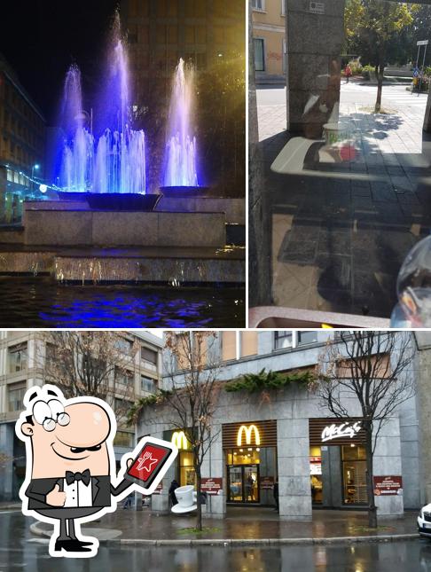 Gli esterni di McDonald's