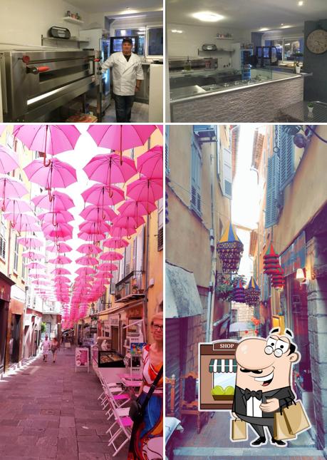 L'extérieur de Pizza Chez Ange