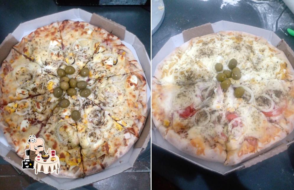 Comida em Pizzaria e Fogazzaria Veneza