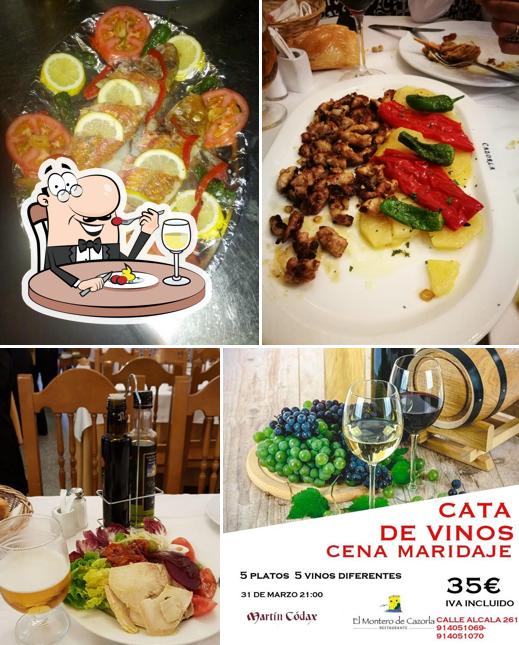 Food at Restaurante El Montero de Cazorla Ventas