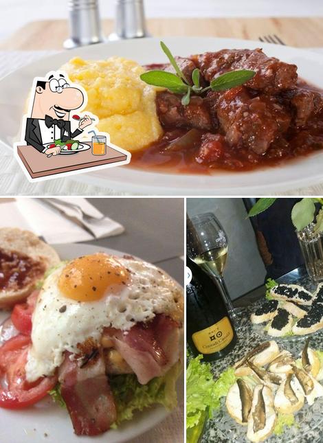 Tra le varie cose da Bistro Ò si possono trovare la cibo e bevanda