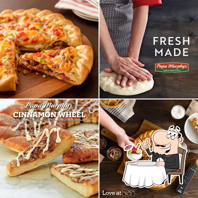 Papa Murphy's Take 'N' Bake Pizza serves a selection of sweet dishes