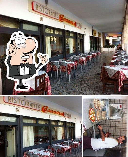 Gli interni di Pizzeria Casanova