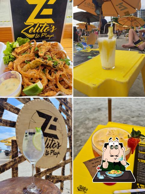 Comida em Zelito’s La Playa