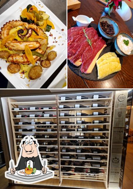 Restaurant L'Ardoise si caratterizza per la cibo e interni