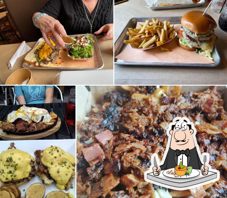 The Real Hammer Hogs BBQ in Caledonia Restaurant menu and reviews