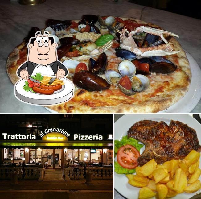 Plats à Trattoria Pizzeria Al Granatiere