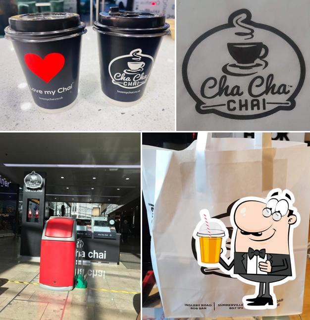 Enjoy a beverage at Cha cha chai