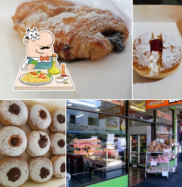 Crystal Bakery in Coburg Restaurant menu and reviews