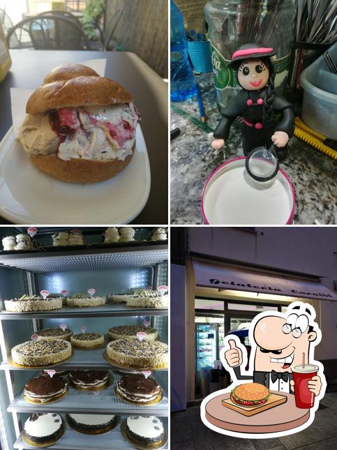 Ordina un hamburger a Gelateria Caraibi
