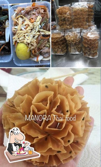 MANORA Thai Food sert une éventail de desserts