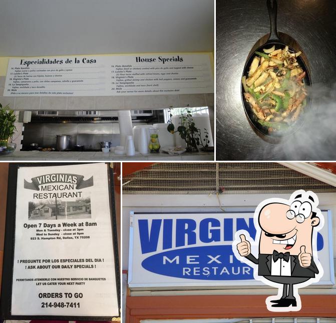 Здесь можно посмотреть снимок ресторана "Virginias Restaurant"