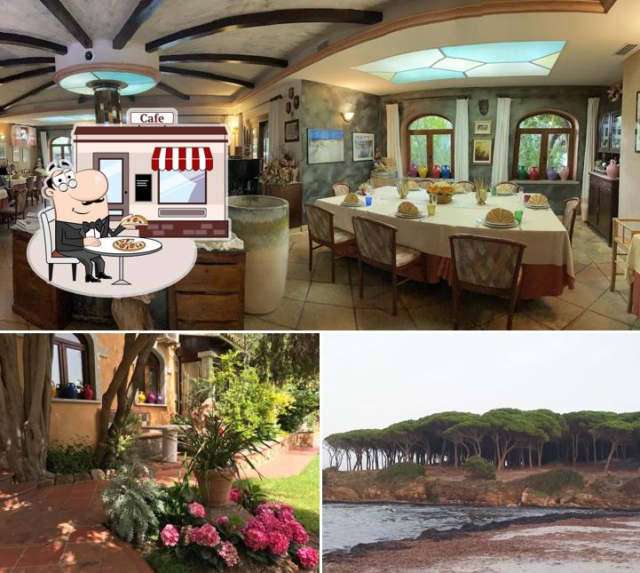 Questa è la immagine che raffigura la esterno e interni di Bar Ristorante La Perla