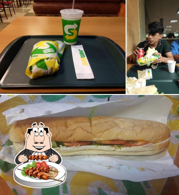 Comida em Subway