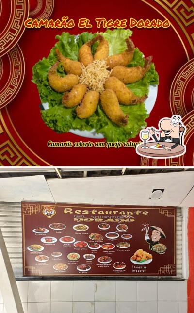 Platos en El Tigre Dorado