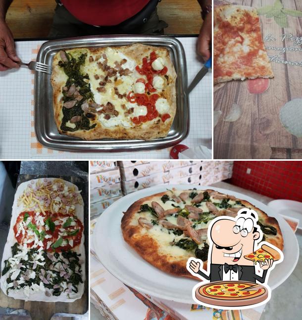 A Pizzeria Arcangelo Abbate, puoi provare una bella pizza