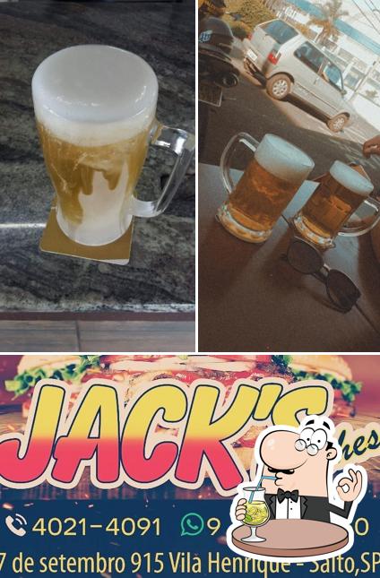 Las fotos de bebida y comida en Jack's Lanches