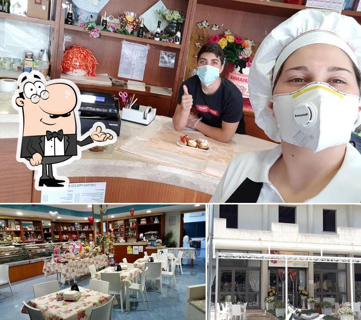 Gli interni di Pasticceria Arte E Delizia