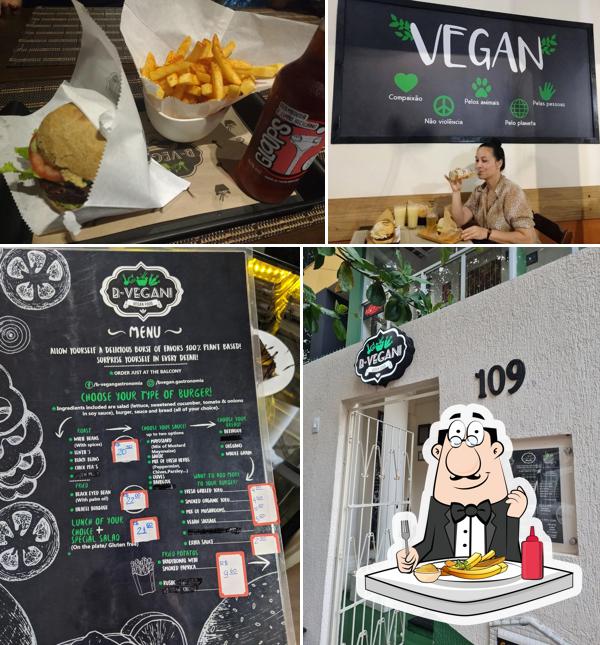 Peça cbatatas fritas francesas no B-Vegan Gastronomia Vegetariana