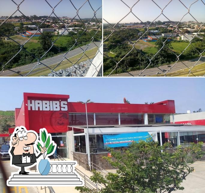 O exterior do Habib's