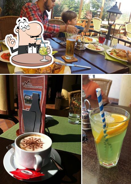 Estas son las fotografías que hay de bebida y interior en Marietta Pizzéria, Étterem és Kávézó