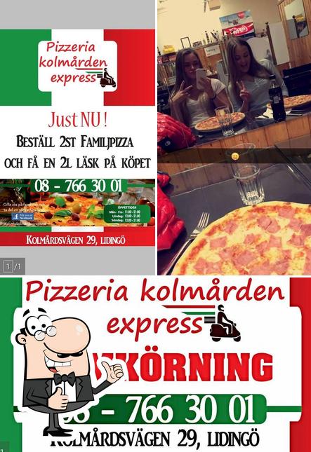 Look at this photo of Kolmårdens Pizzeria