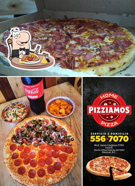 Попробуйте пиццу в "Pizziamos Home Pizza"