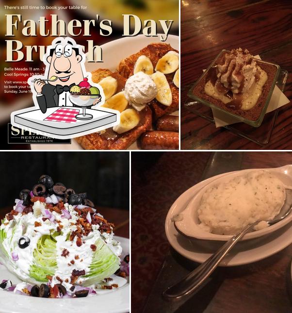 Sperry's Cool Springs, 650 Frazier Dr in Franklin Restaurant menu and