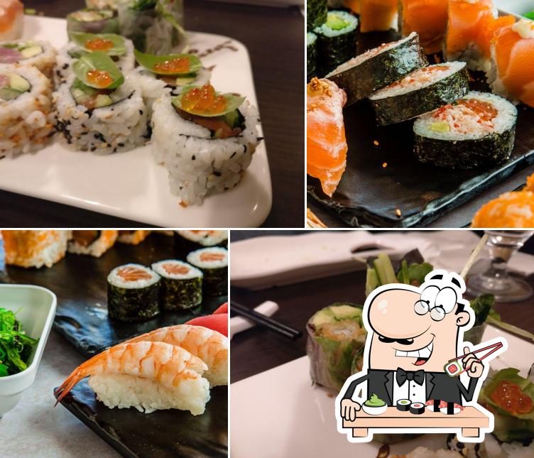 Les sushi sont disponibles à Sushi Station