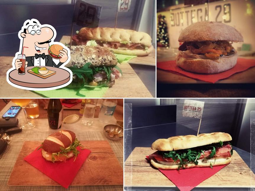 Gli hamburger di Bottega 29 potranno incontrare i gusti di molti