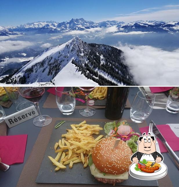 Cibo al Leysin Cabin