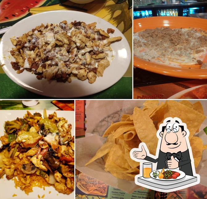 Food at El Portal Mexican Grill