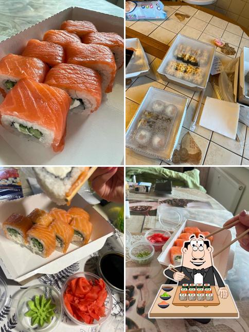 Choisissez de nombreuses options de sushi