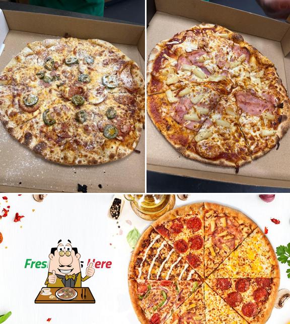 Order pizza at Freshslice Pizza